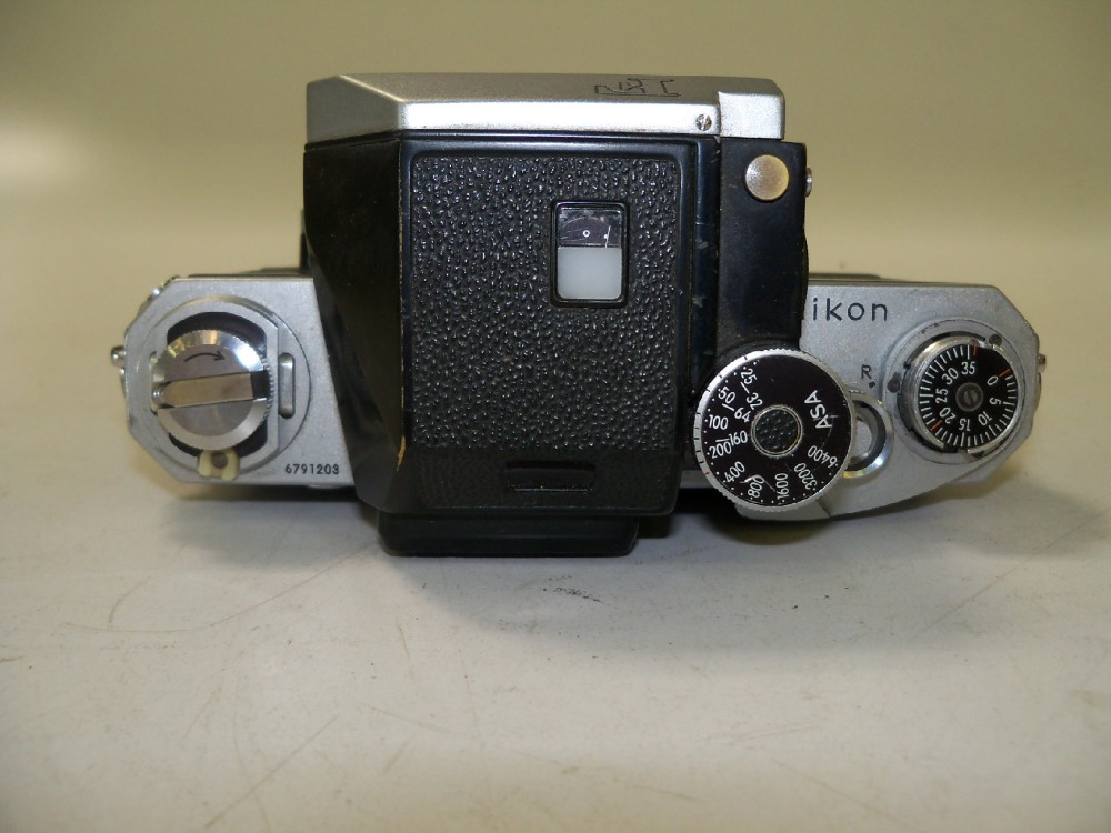 Camera Lens, Nikon F Serial Njmber 6791203, Black, Nikon, 1960+