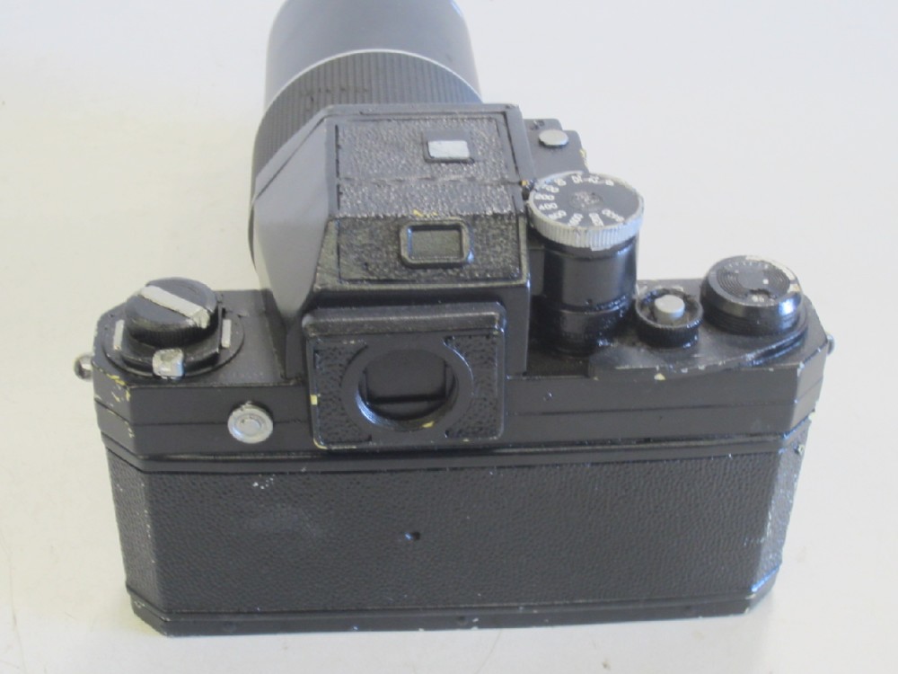 Fake Nikon F With 6" Long Lens, Black, Nikon