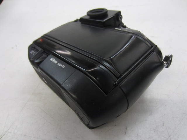Camera Body, 35mm, Nikon F4, Serial Number 2504534, With Nikon MB21 Battery Power Pack Attached,  Practical (Accepts And Works With Flash Unit), Black, Nikon, 1980s+, Plastic