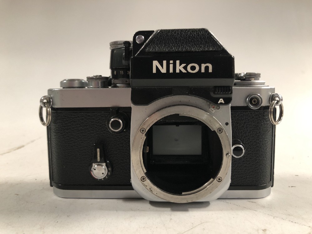 Camera Body, 35mm, Nikon F2 Manufactured 1971-1980, Black, 1970s+, Metal