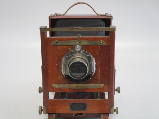 View Camera, Eastman View No2, Restored, With Leather Top Handle, Brown, 1860s+, Wood