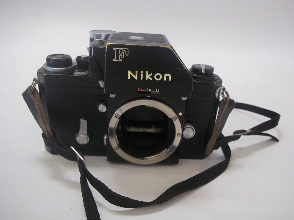 Camera, 35mm, Nikon F Photomic FTN, Serial Number 6511044, Black, Nikon, 1960s+, Metal, USA, 6"w, 3"d, 5"h