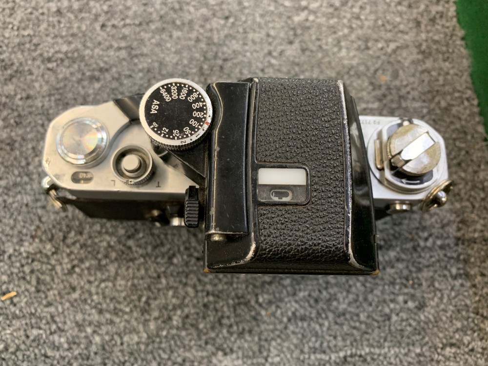 Camera, 35mm, Nikon F2, Ser.No.F2-7177188, Black, 120, 1970+, Metal, Japan