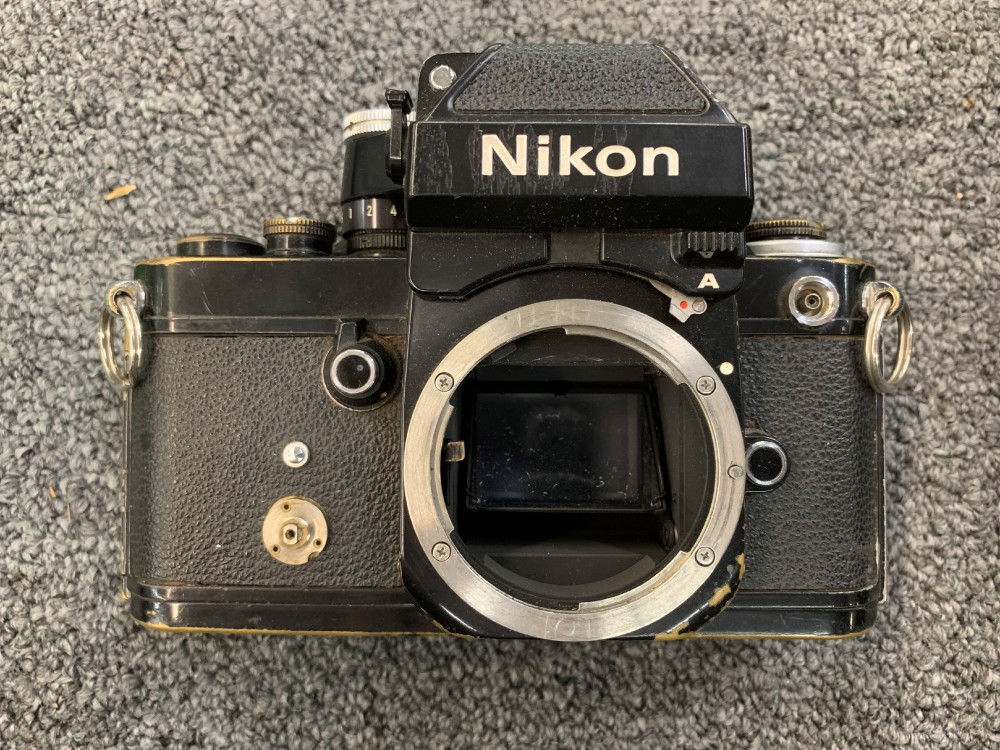 Camera, 35mm, Nikon F2, Ser.No.F2-7312160, Black, 1970+, Metal, Japan