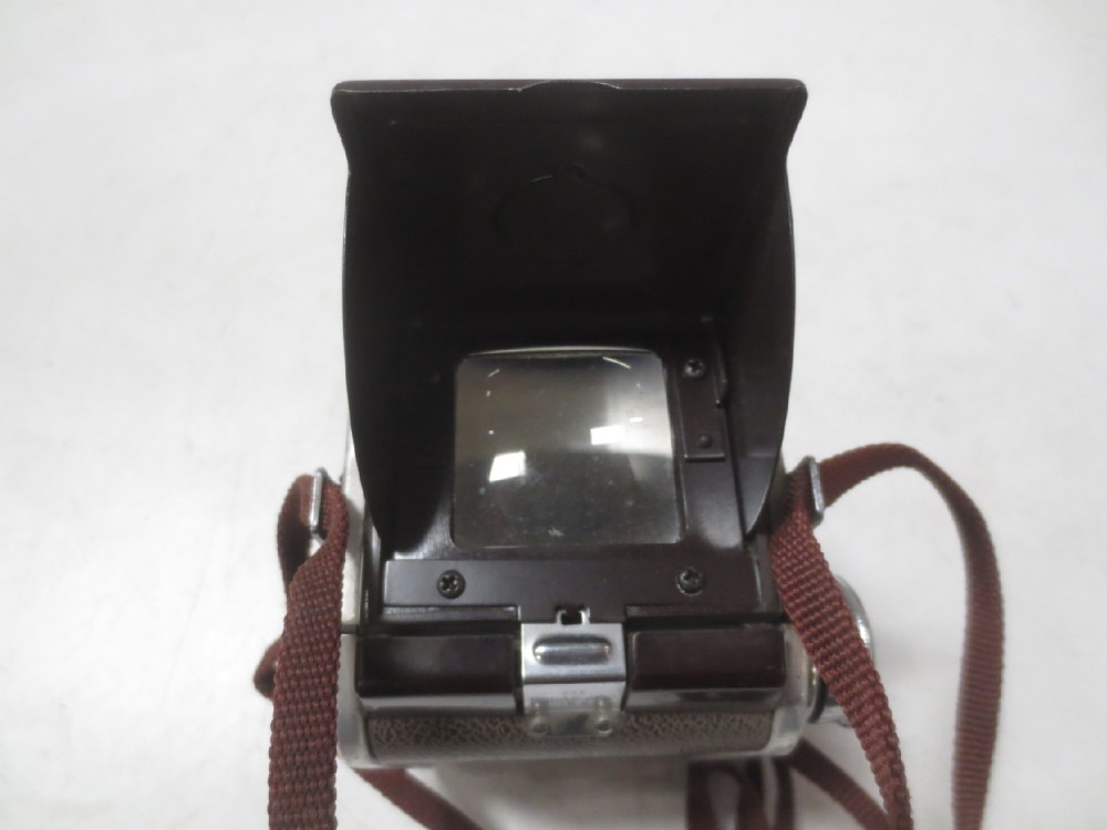 Camera, Kodak Duraflex IV, With Strap, Brown, Kodak, Metal