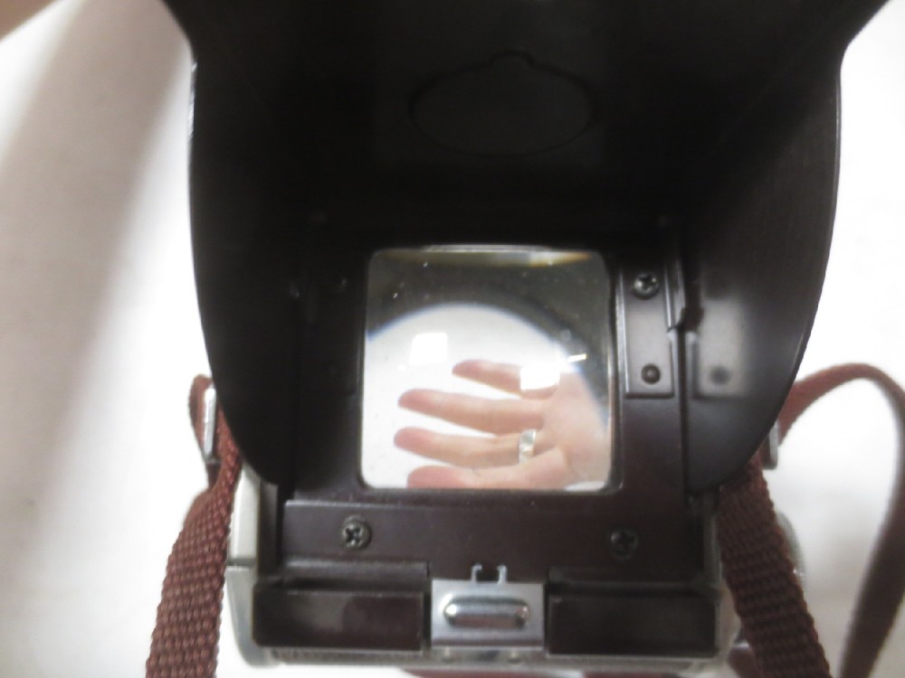 Camera, Kodak Duraflex IV, With Strap, Brown, Kodak, Metal