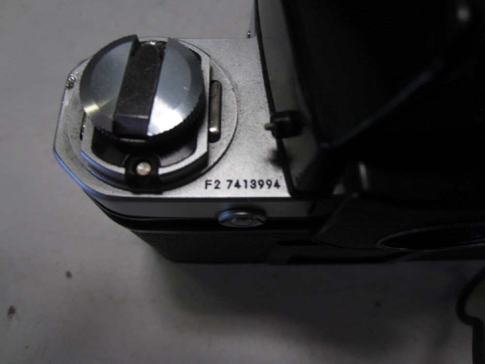 Model F2, Ser.No. F2-7413994; , Black, Nikon, Metal, Japan