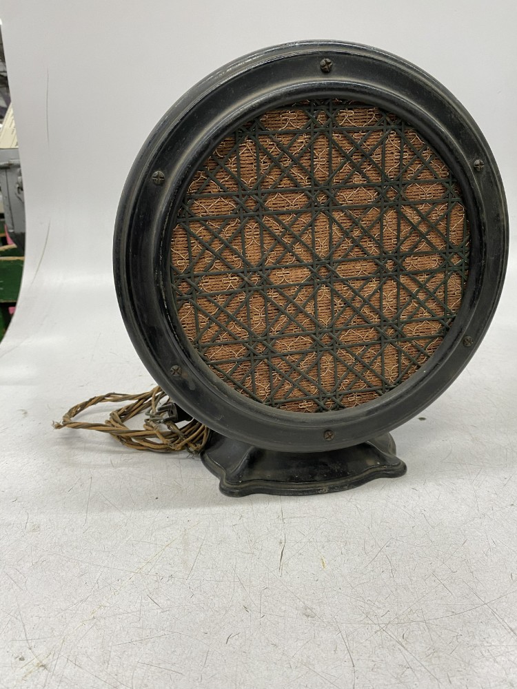 Speaker, Black, 1930s+, Metal