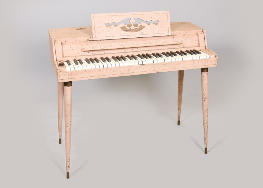 Keyboard, Piano, Electric Piano, Wulitzer Electric Piano, Model 120, Non-Operational, Beige, Wurlitzer, 1960+