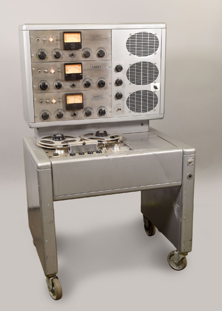 Reel-To-Reel Recorder, AMPEX 300/350 3 Track Tape Machine, In Wide