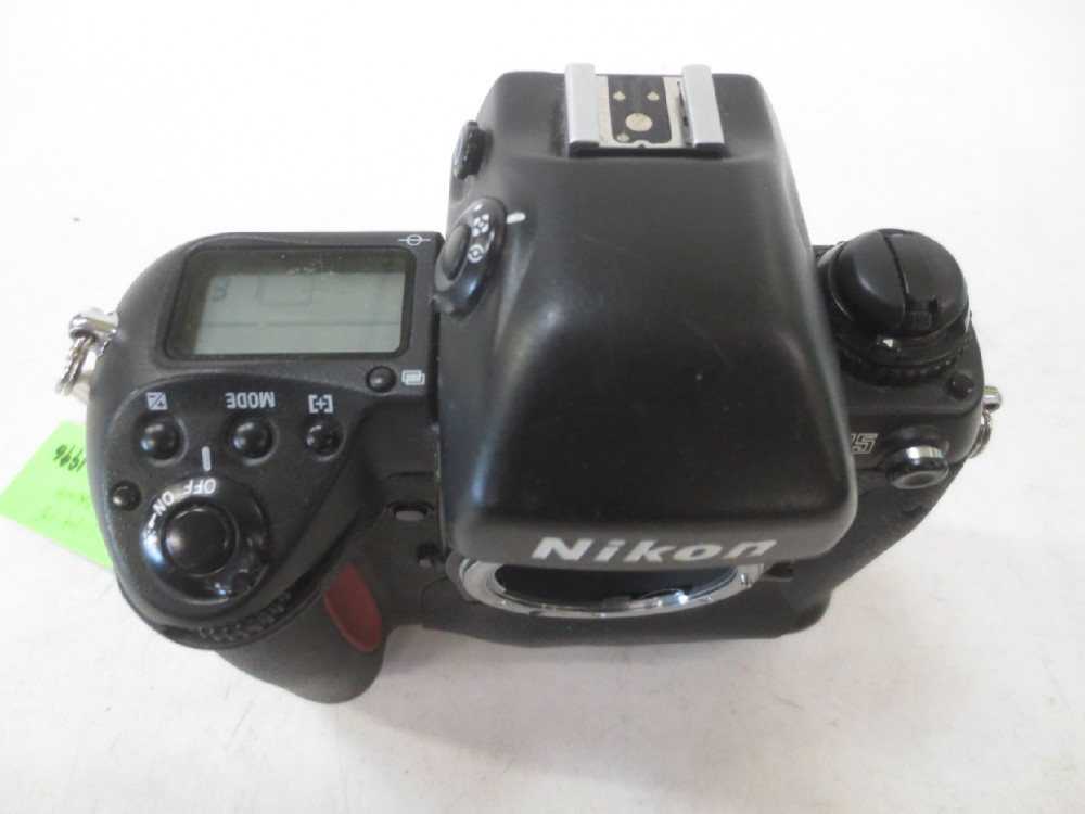 Camera, 35mm, Nikon F5, Serial Number 3166286, Body Only, Circa 1996 To 2004, Practical, Black, Nikon, 1990s+, Plastic