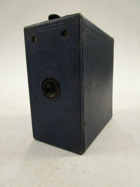 Camera, Professional, Small Early Camera, Circa 1934, Blue, 1930+, Wood