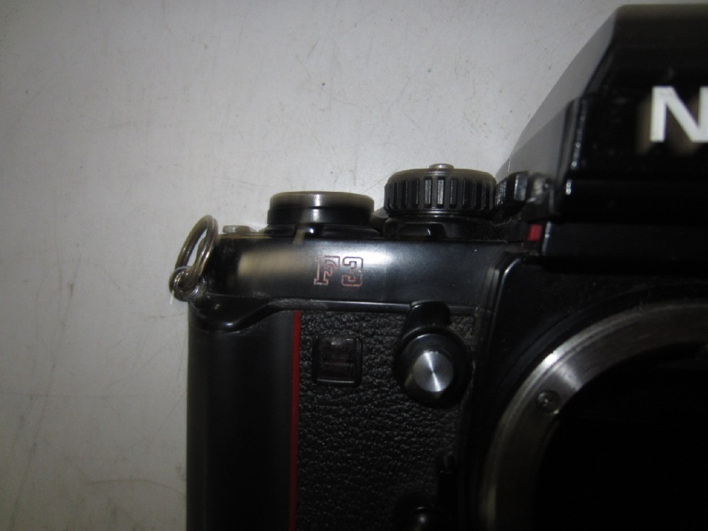 Nikon F3 Camera, Ser.No.1670330.  Non Operational., Black, Nikon, Metal