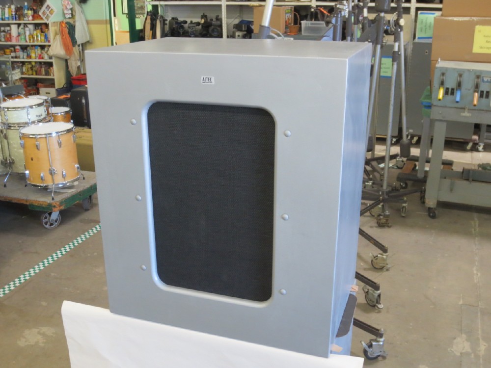 Speaker, "VOTT" ALTEC, Model 604, Non-Operational, Silver, Wood, 29.5"H, 25.5"W, 18" L