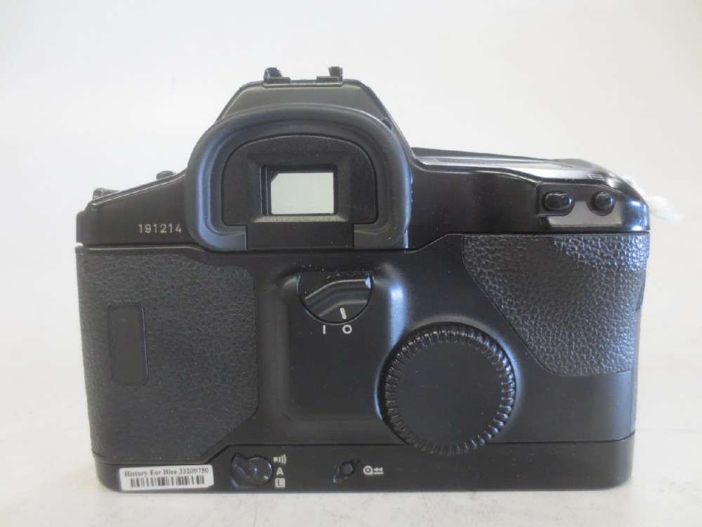 Camera Body, 35mm, Canon Model EOS-1N, Serial Number 191214, Practical, Black, Canon, 1990s+, Metal