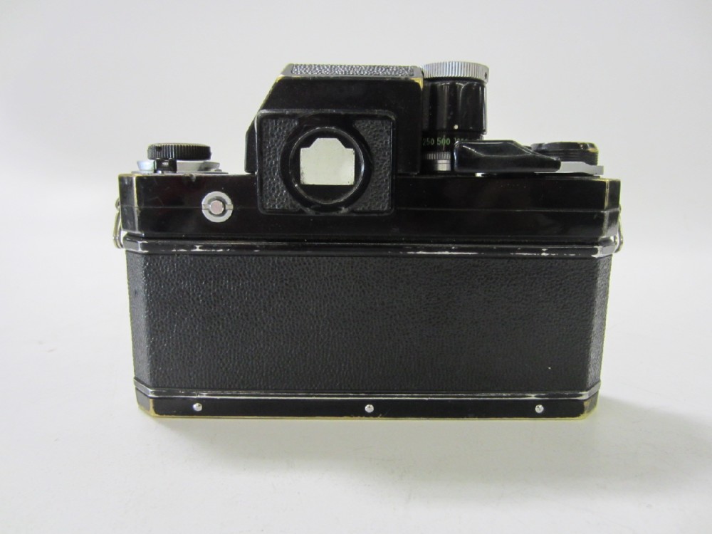 Nikon F Photomic FTN, # 7418537, Circa 1968-1974, Black, Nikon, 1960+, Metal, USA, 6"w, 3"d, 5"h