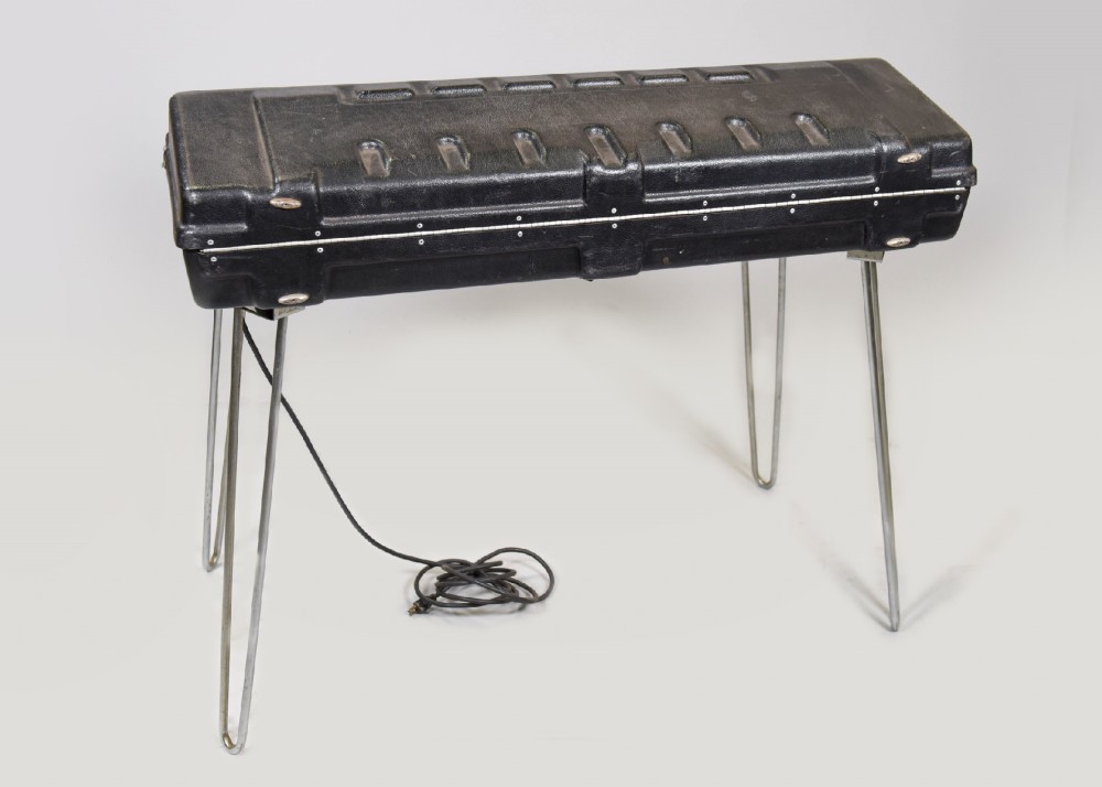 Keyboard, Piano, Electric Piano, Model 368X, Partially Practical, Comes With Cover And Attached Power Cable, Playwear, Manufactured in 1974, Black, RMI, 1970+
