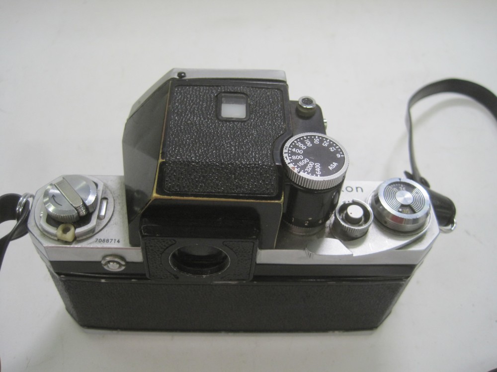 Camera, 35mm, Nikon F Photomic FTN, Ser.No.7088714, Black, Nikon