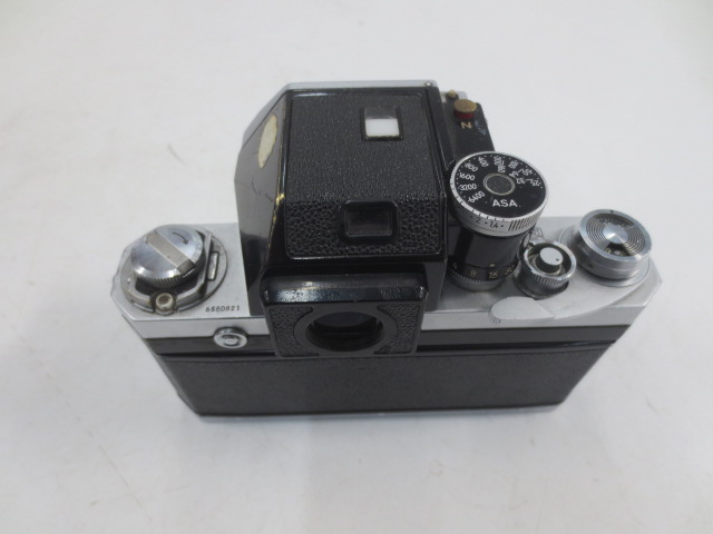 Camera, Nikon F Photomic T/TN, Ser.No.6580821, Silver, 1960+, Plastic