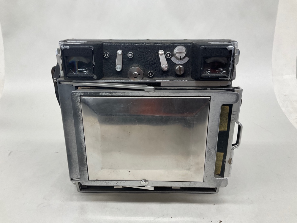 Camera, Kalart Press Camera.  Manufactured 1948-1953, Black, 1940s+, Metal, USA