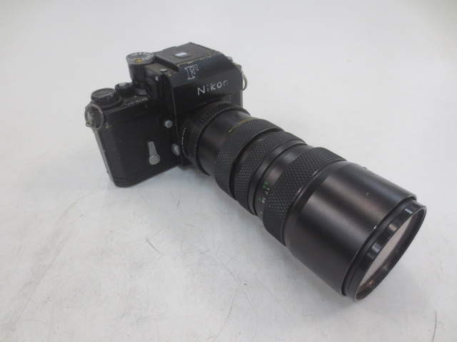 Fake Nikon F With 6" Long Soligar 205mm Lens, Black, Nikon, 1968+