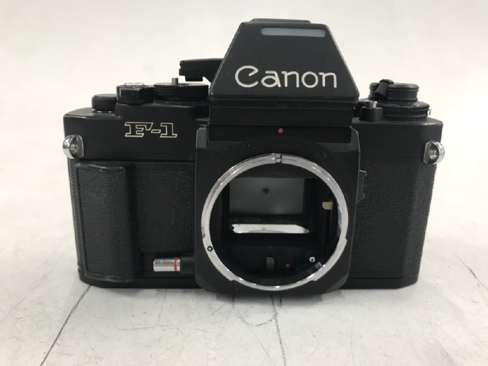 Camera, 35mm, Canon Model F-1, Ser.No.107530, Practical, Black, 1990+, Metal, Japan