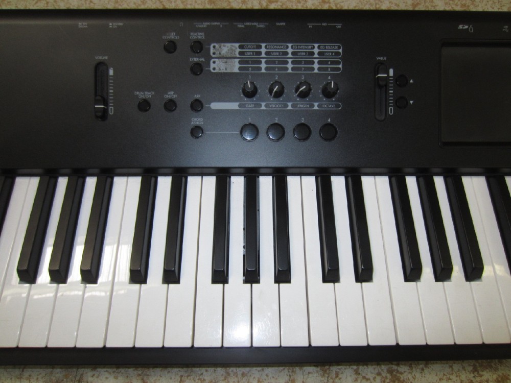 Keyboard, M-50-88 Music Work Station, Introduced October 2008, Piano Pedal Available, Practical, Black, Korg, 2000s+