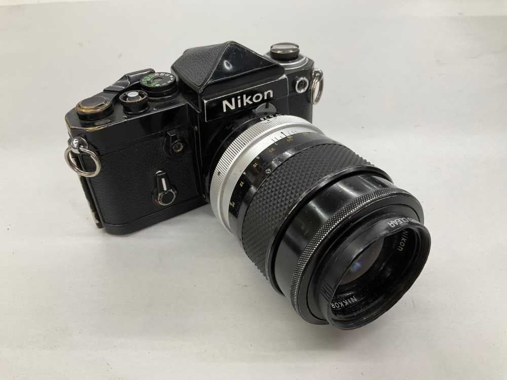 Camera Body, Nikon F2, Serial Number F2-7419729, Black, 1970+, Metal