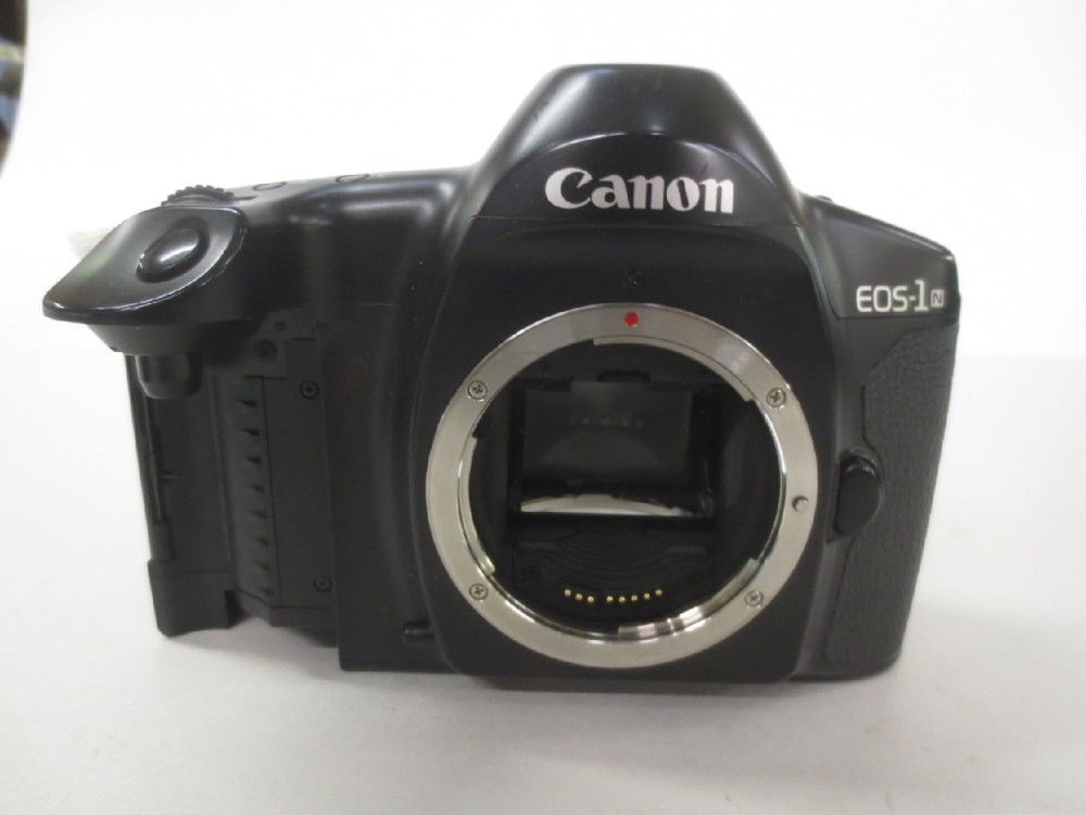 Canon EOS-1N, Serial Number 14113, Body Only.  Practical, Black, Canon, 1990+, Plastic