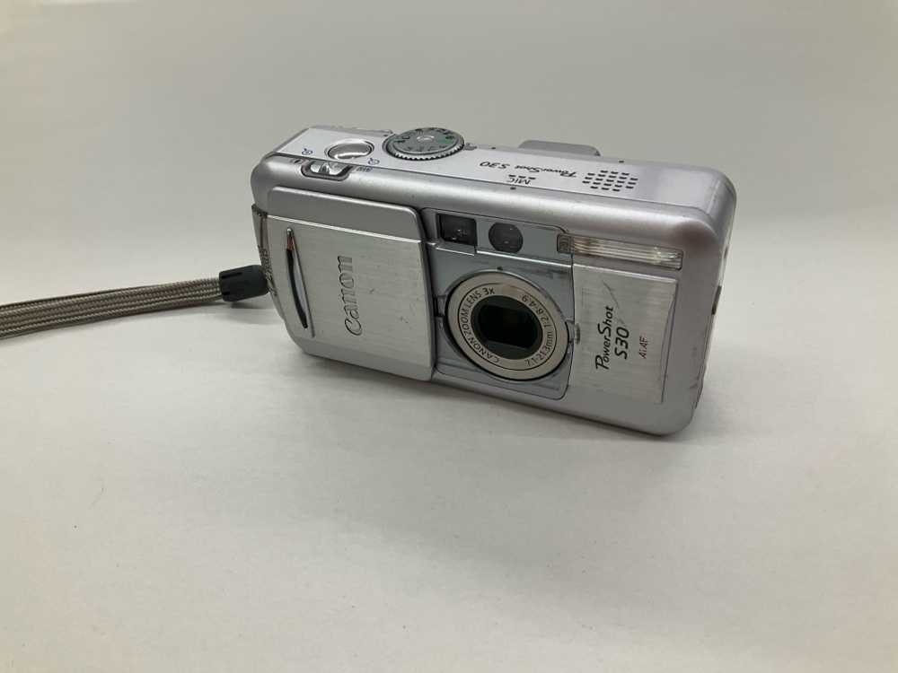 Camera, Digital, Powershot S30, NP, Silver, Canon, 2010+, Metal
