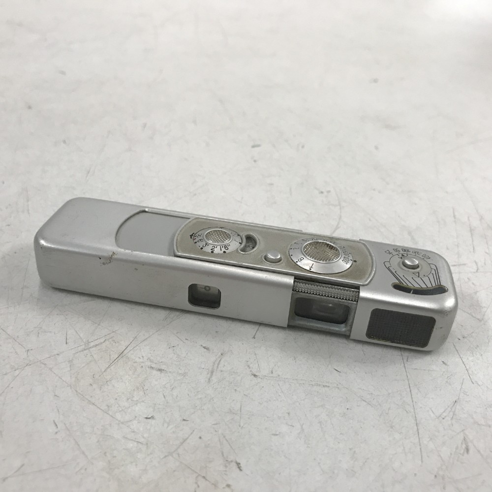Camera, Professional, Spy Camera, Miniature, Minox Model B, Non-Operational, Silver, 1960s+, Metal
