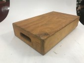 Apple Box, Half, 4"H x 11.75"w x 20"L, Woodgrain, 1920s+, Wood, 4"H, 11.5"W, 20"L